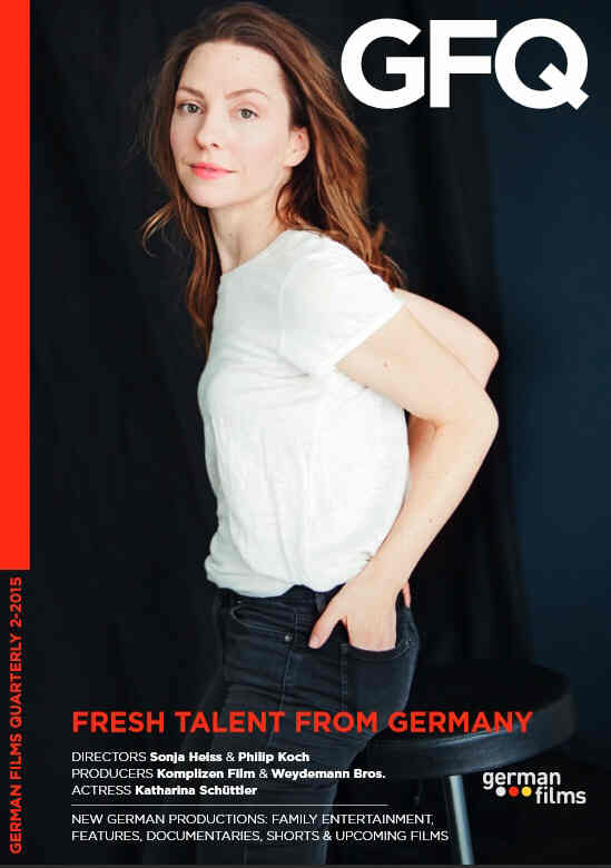 GERMAN FILMS QUARTERLY magazine side cover Issue 2  2015