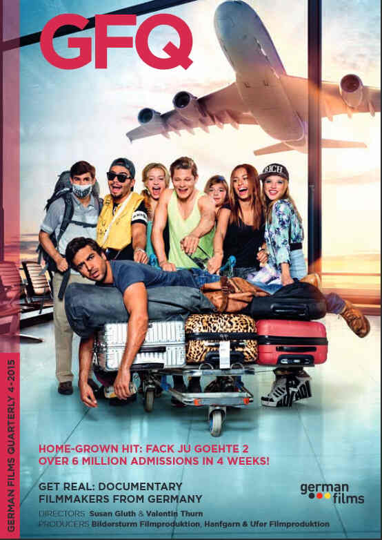 GERMAN FILMS QUARTERLY magazine side cover Issue 4  2015