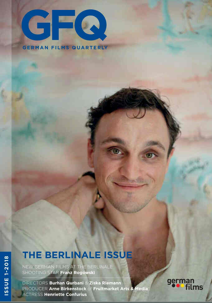 GERMAN FILMS QUARTERLY magazine side cover Issue 1   2018