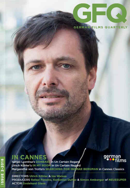 GERMAN FILMS QUARTERLY magazine side cover Issue 2   2018