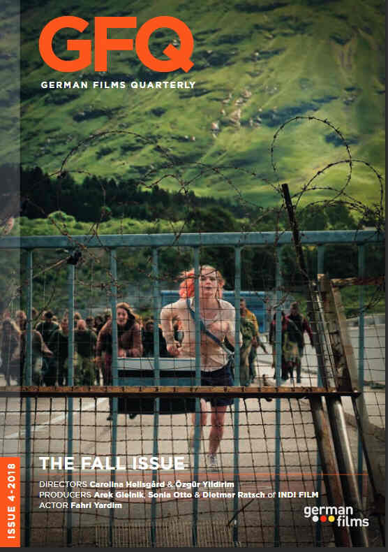 GERMAN FILMS QUARTERLY magazine side cover Issue 4   2018
