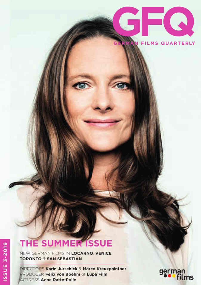 GERMAN FILMS QUARTERLY magazine side cover Issue 3   2019