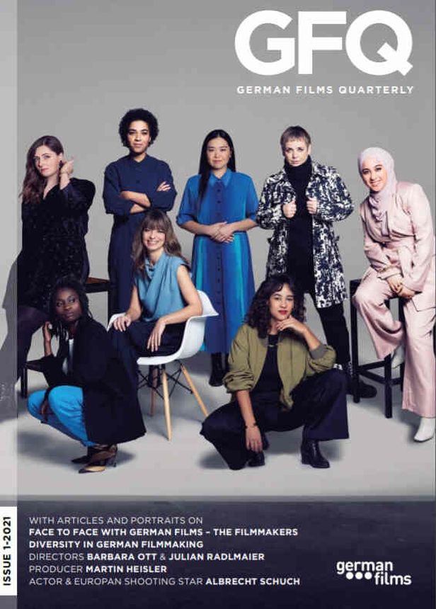GERMAN FILMS QUARTERLY magazine side cover Issue 1   2021