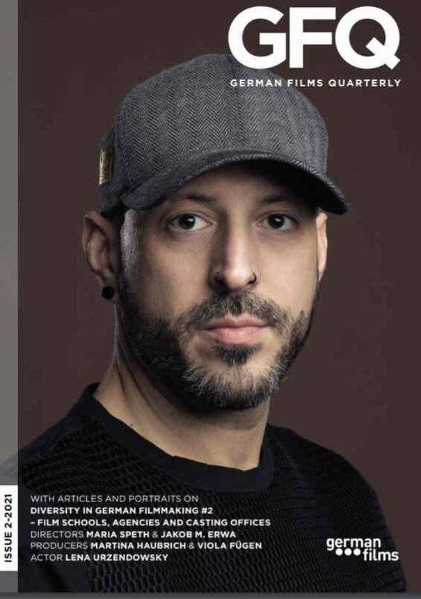 GERMAN FILMS QUARTERLY magazine side cover Issue 2   2021