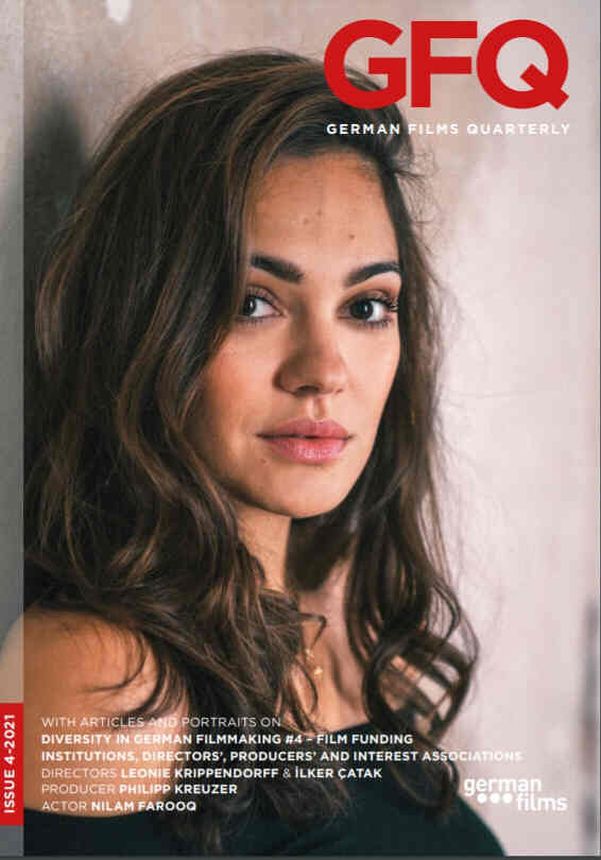 GERMAN FILMS QUARTERLY magazine side cover Issue 4   2021