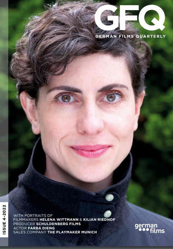 GERMAN FILMS QUARTERLY magazine side cover Issue 4   2022