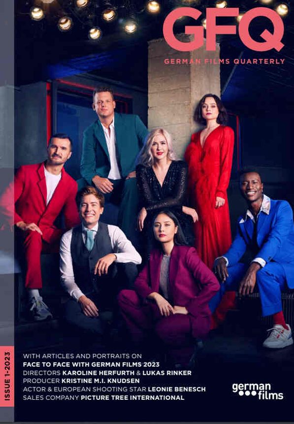 GERMAN FILMS QUARTERLY magazine side cover Issue 1   2023