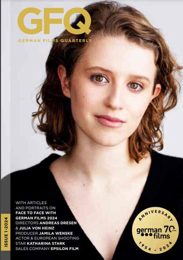 GERMAN FILMS QUARTERLY magazine side cover Issue 1   2024