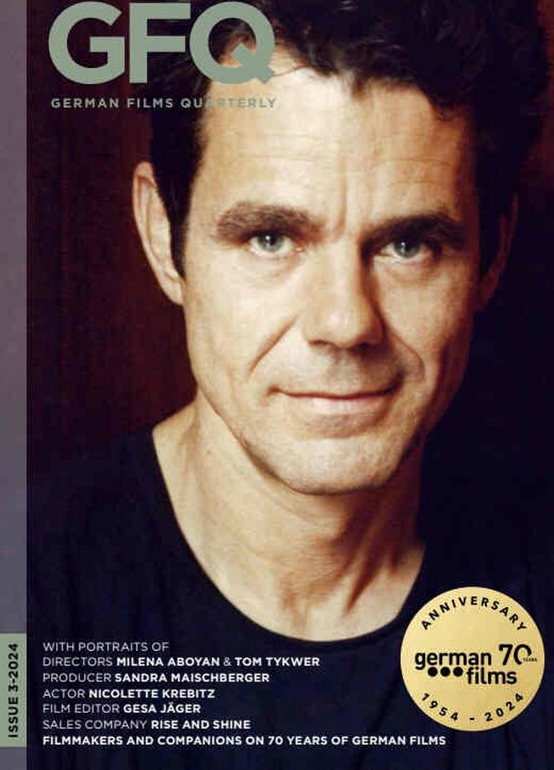 GERMAN FILMS QUARTERLY magazine side cover Issue 3   2024