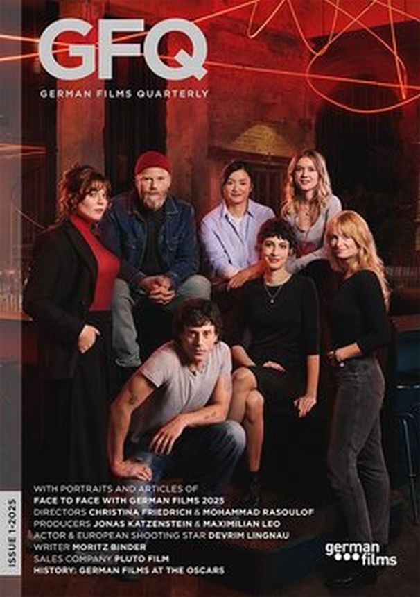 GERMAN FILMS QUARTERLY magazine side cover Issue 1   2025