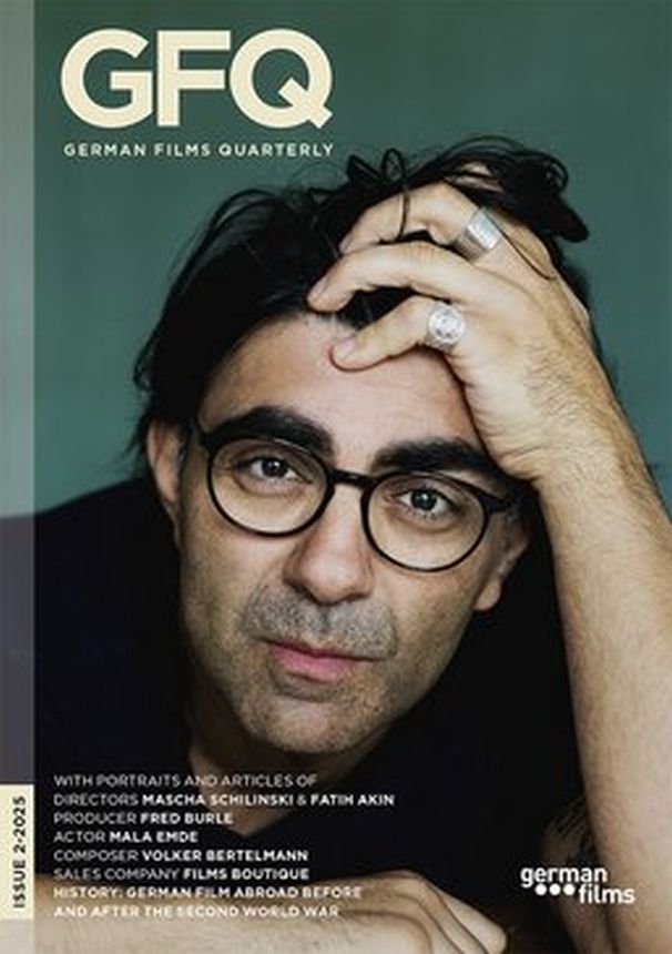 GERMAN FILMS QUARTERLY magazine side cover Issue 2   2025