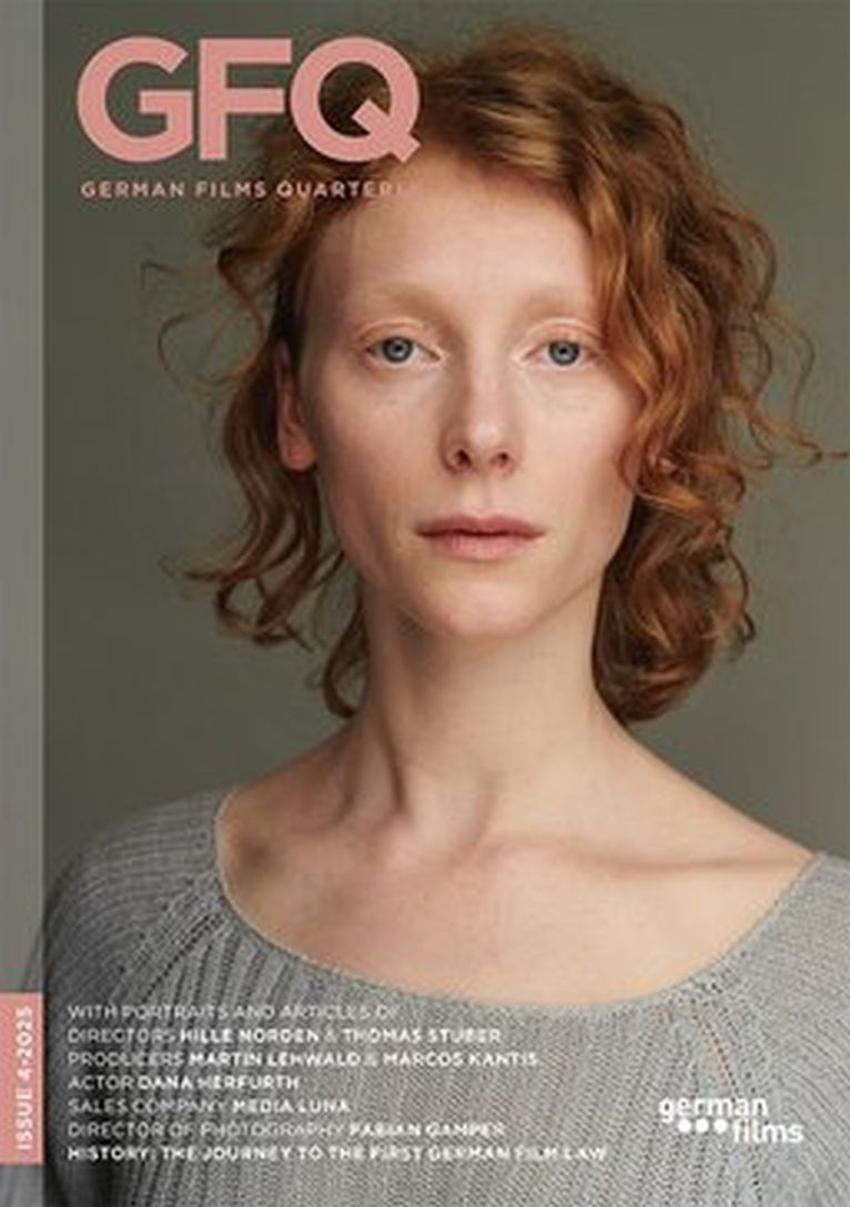 GERMAN FILMS QUARTERLY magazine side cover Issue 4   2025