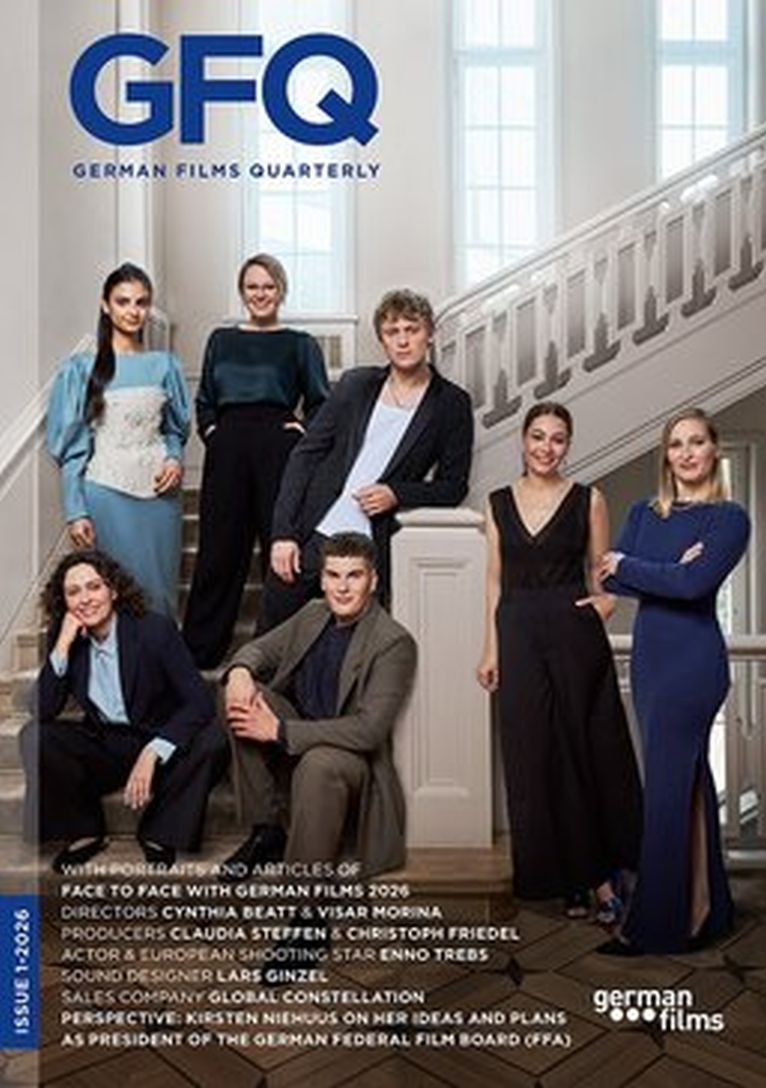 GERMAN FILMS QUARTERLY magazine side cover Issue 1   2026