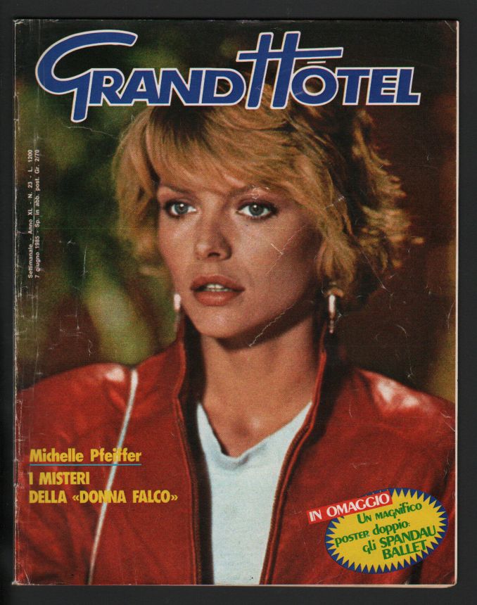 GRAND HOTEL magazine side cover Issue 23 7 June 1985