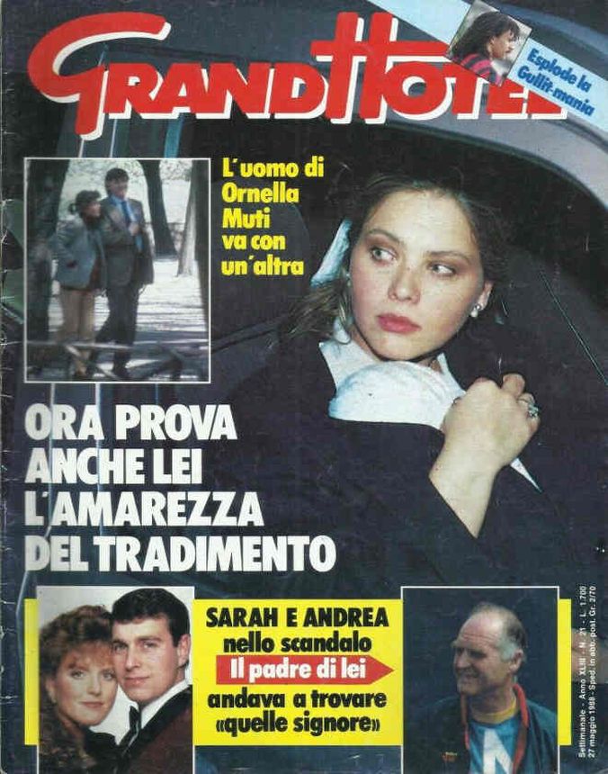 GRAND HOTEL magazine side cover Issue 21 27 May 1988