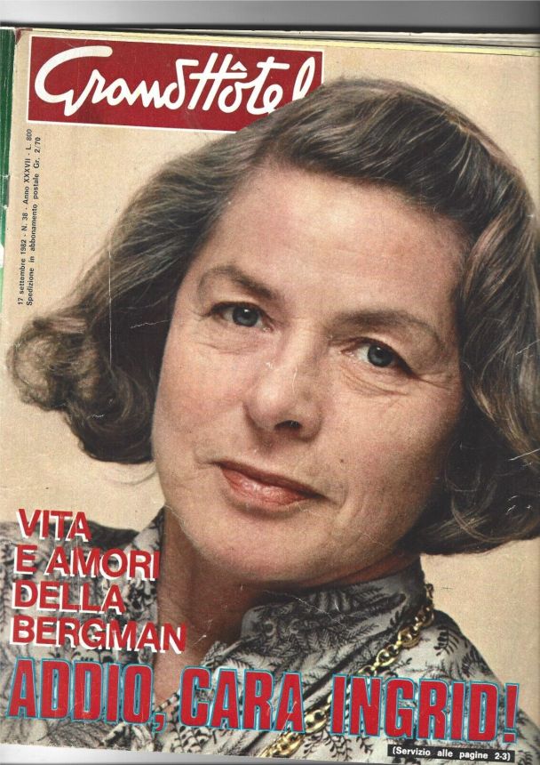 GRAND HOTEL magazine side cover Issue 38 28 September 1982