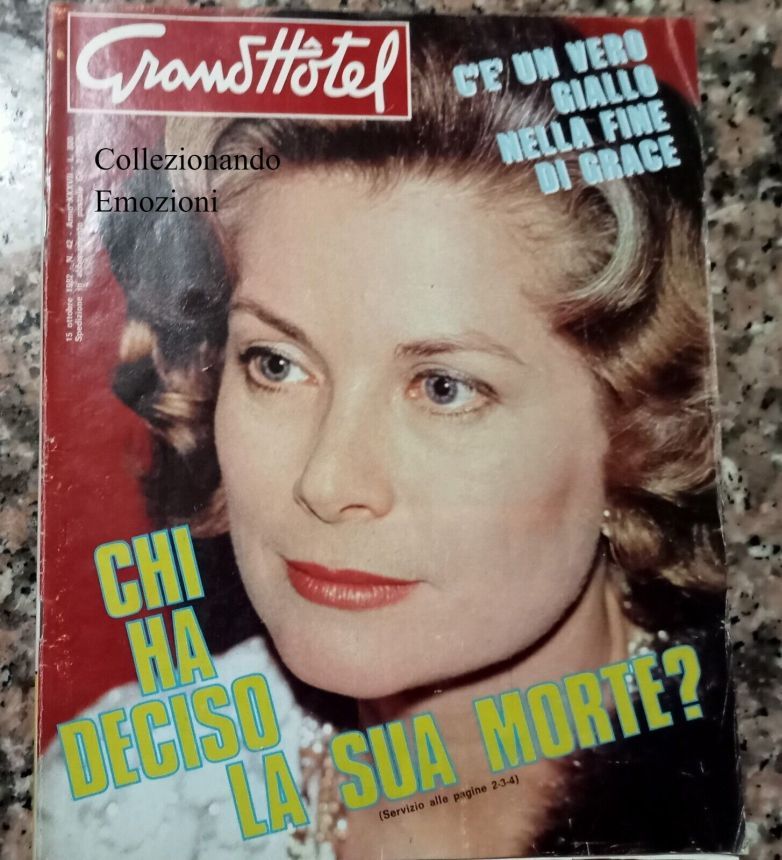 GRAND HOTEL magazine side cover Issue 42 15 October 1982