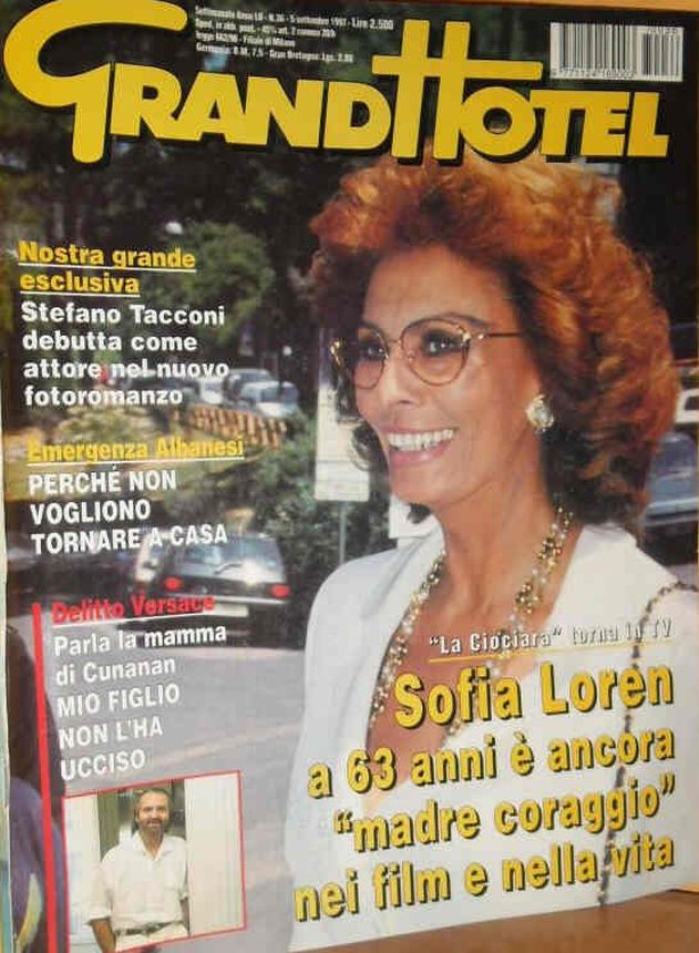 GRAND HOTEL magazine side cover Issue 36 5 September 1997
