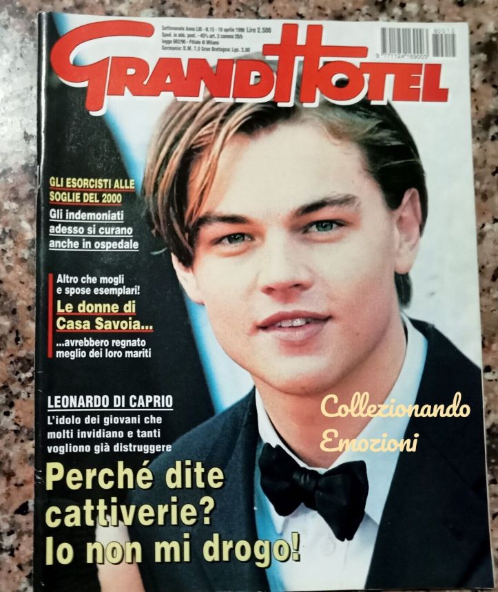 GRAND HOTEL magazine side cover Issue 15   1998