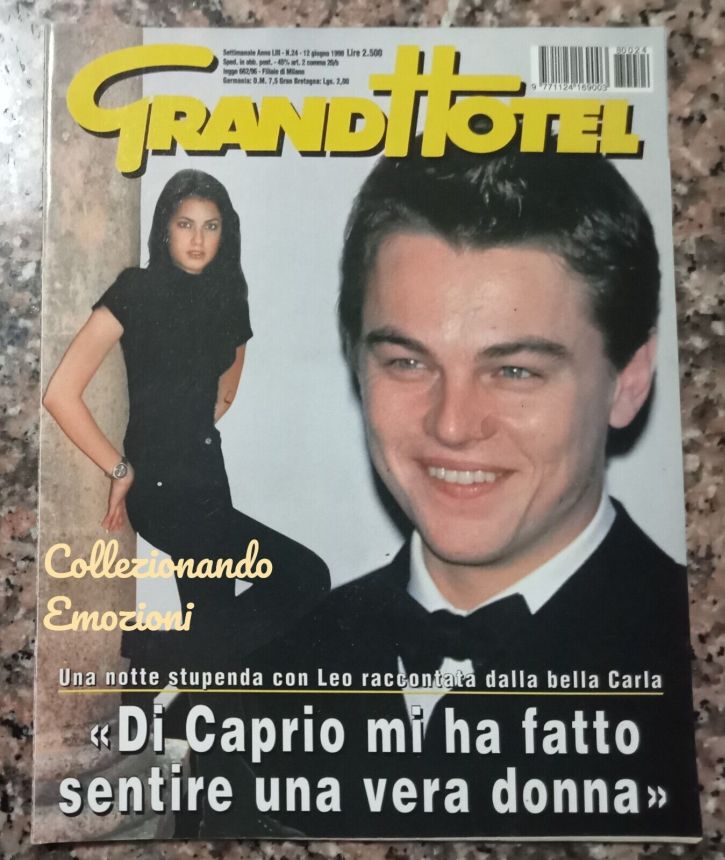 GRAND HOTEL magazine side cover Issue 24   1998