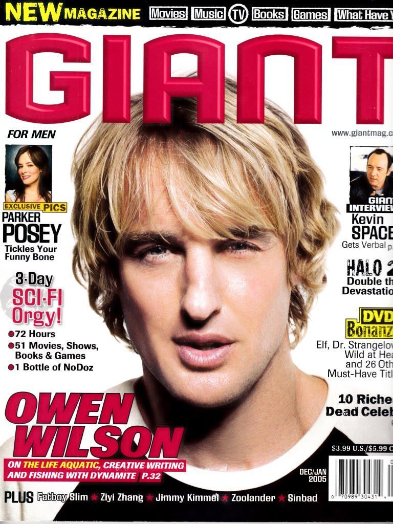 GIANT magazine side cover December 2004