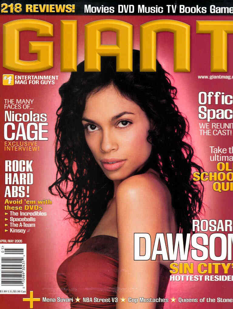 GIANT magazine side cover Issue 4 April-May 2005