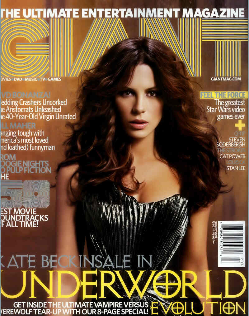 GIANT magazine side cover Issue 9 February 2006