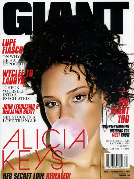 GIANT magazine side cover Issue 21 December 2007