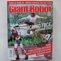 GIANT ROBOT magazine side cover Issue 16  2000