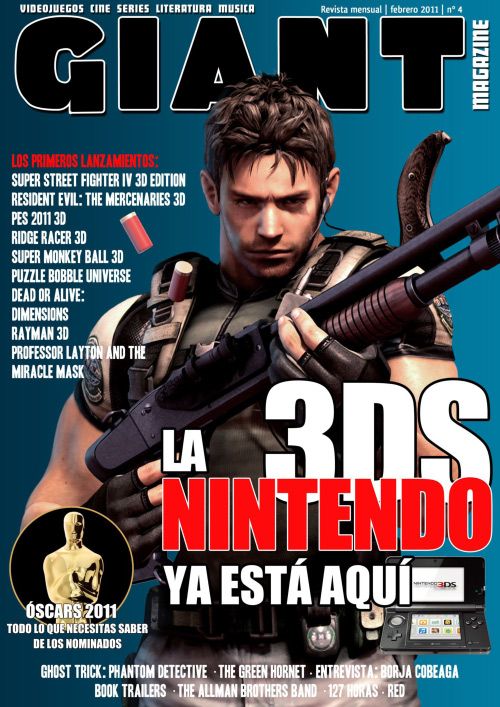 GIANT MAGAZINE magazine side cover Issue 4 February 2011