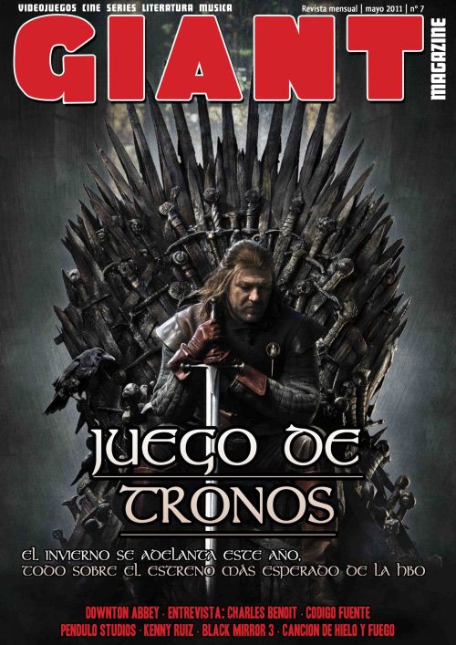 GIANT MAGAZINE magazine side cover Issue 7 May 2011