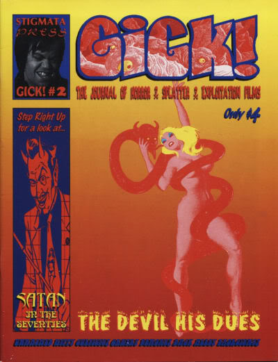 GICK magazine side cover Issue 2 Winter  1999