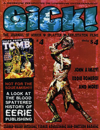 GICK magazine side cover Issue 4 Fall 2000