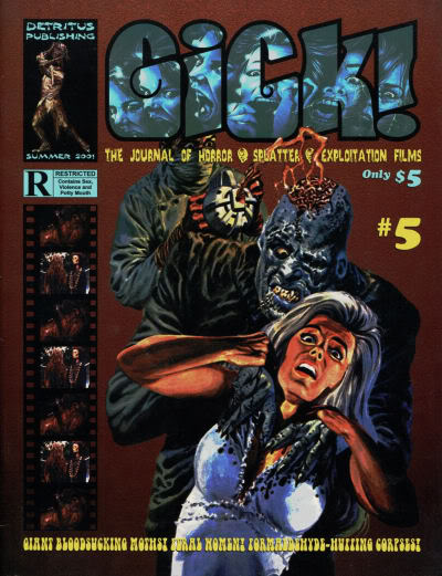 GICK magazine side cover Issue 5 Summer 2001