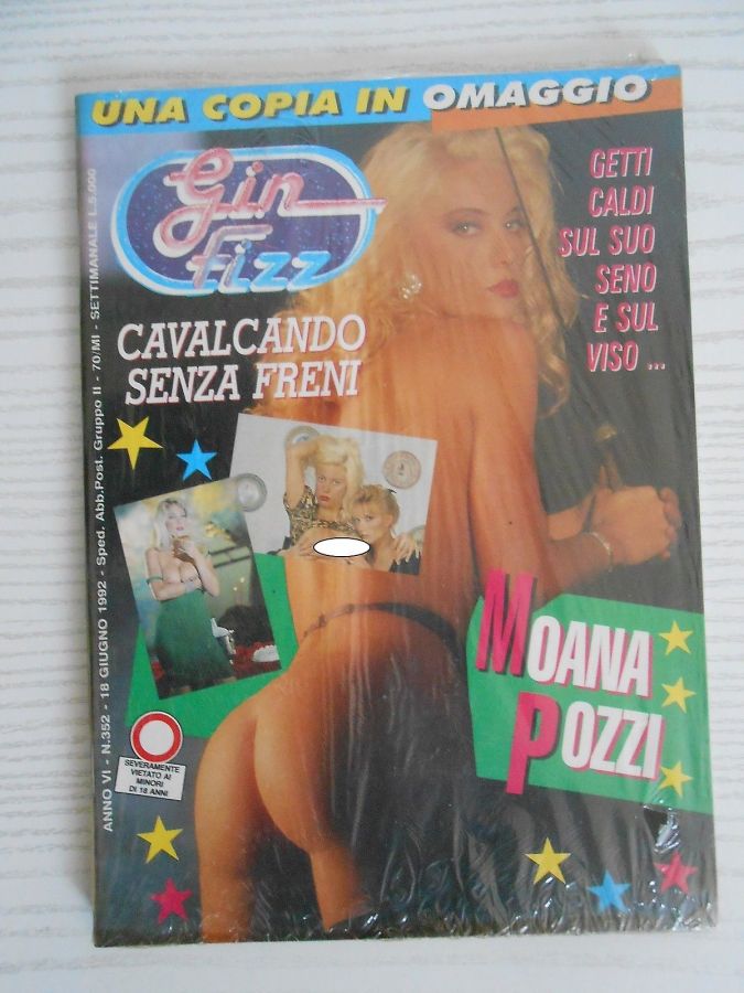 GIN FIZZ magazine side cover Issue 352 18 June 1992