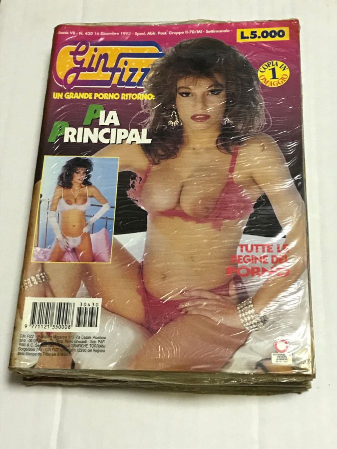 GIN FIZZ magazine side cover Issue 430 16 December 1993