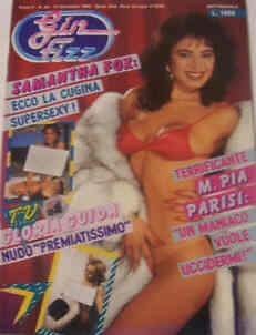 GIN FIZZ magazine side cover Issue 64 11 December 1986