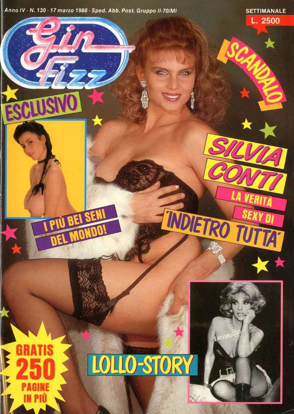 GIN FIZZ magazine side cover Issue 130 17 March 1988