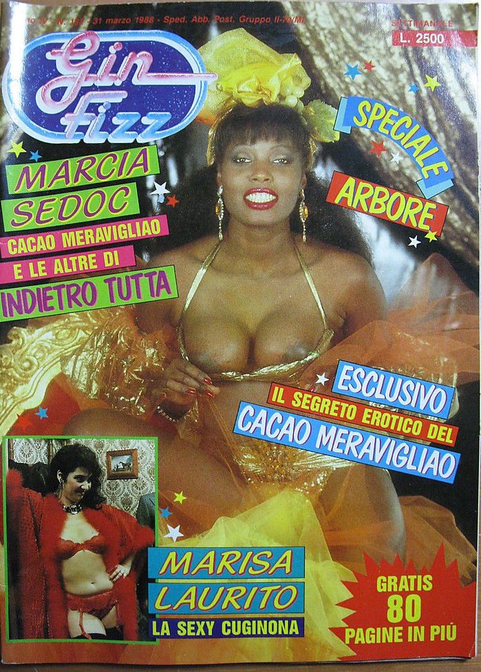 GIN FIZZ magazine side cover Issue 132 31 March 1988