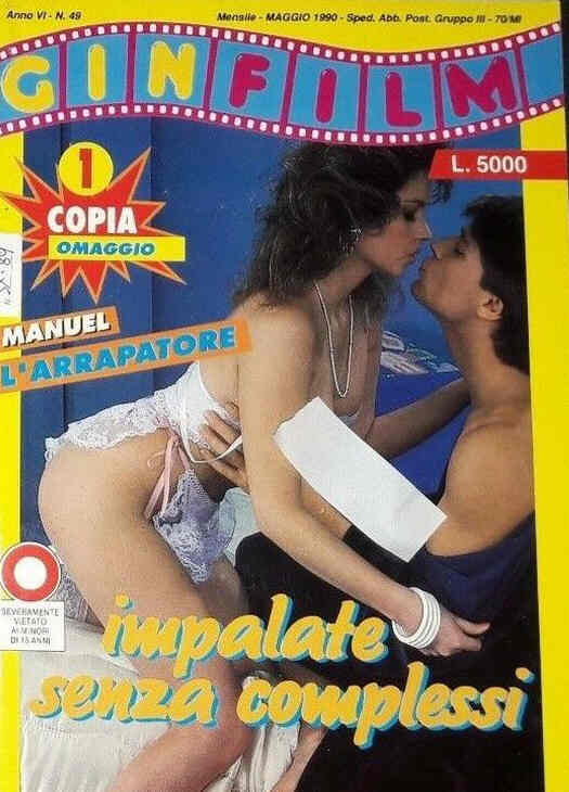 GINFILM magazine side cover Issue 49 May 1990