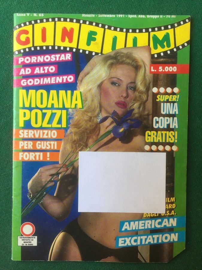 GINFILM magazine side cover Issue 65 September 1991