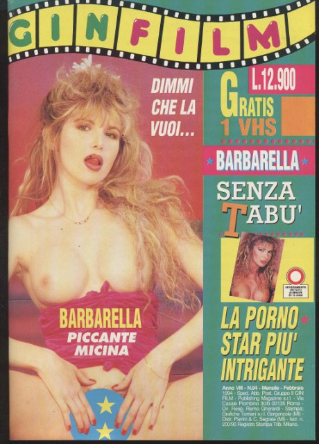 GINFILM magazine side cover Issue 94 February 1994