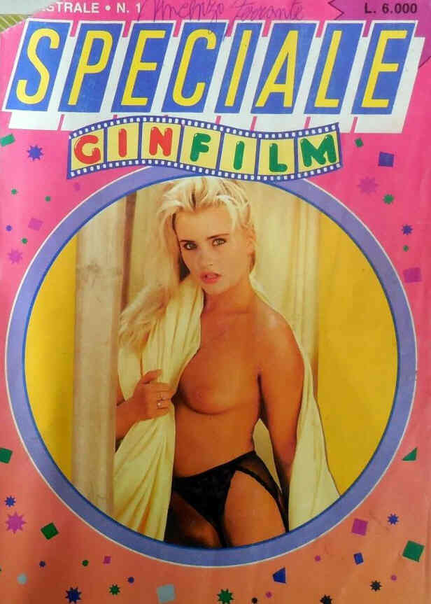 GINFILM magazine side cover Issue 1  Special   1986