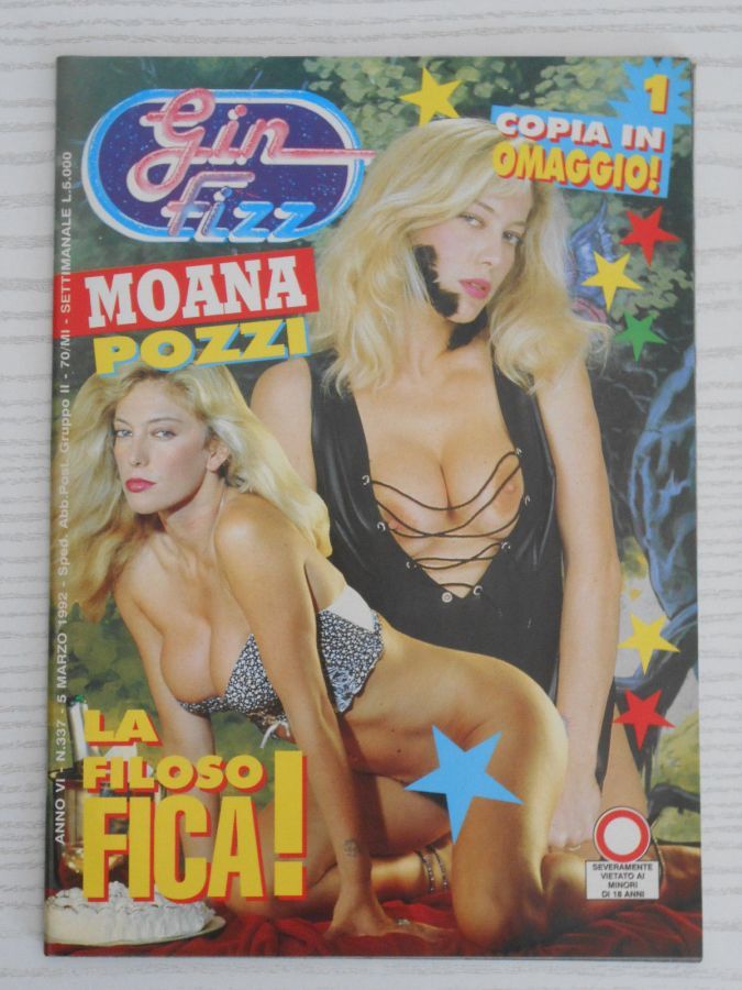 GIN FIZZ magazine side cover Issue 337 5 March 1992
