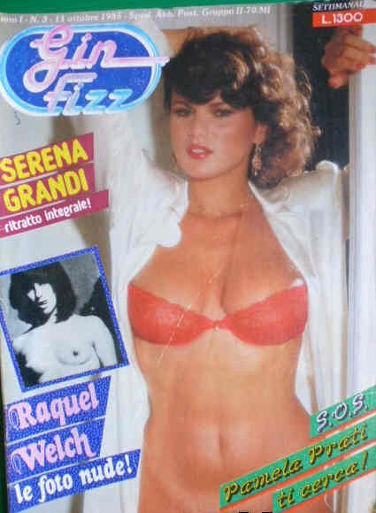 GIN FIZZ magazine side cover Issue 3 11 October 1985