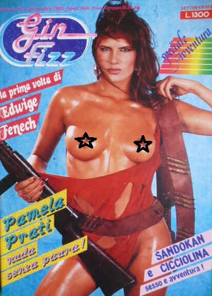 GIN FIZZ magazine side cover Issue 5 25 October 1985