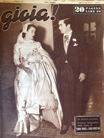 GIOIA magazine side cover 8 February 1949