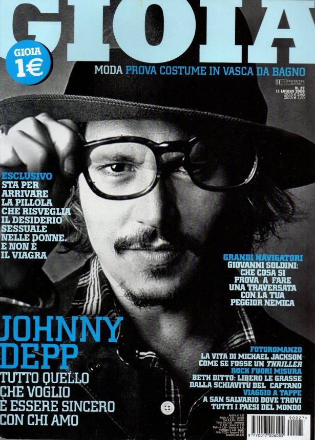 GIOIA magazine side cover Issue 27 11 July 2009