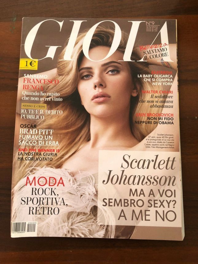 GIOIA magazine side cover Issue 9 3 March 2012