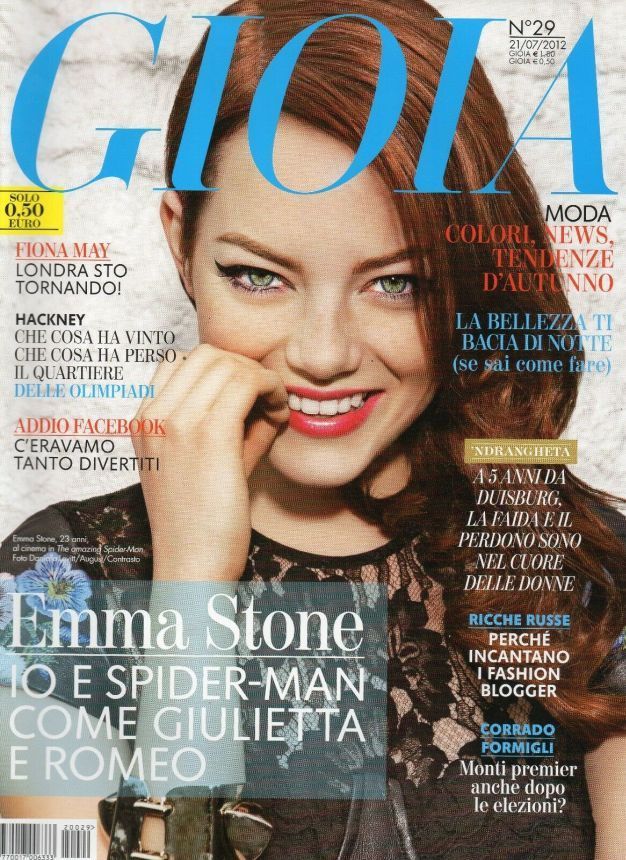 GIOIA magazine side cover Issue 29 21 July 2012